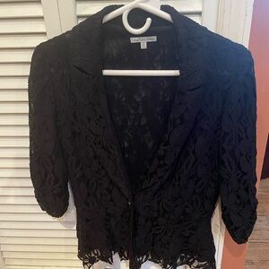 Lace blazer